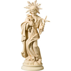 San Luis con aureola